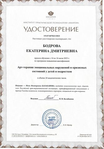 Диплом / сертификат 2