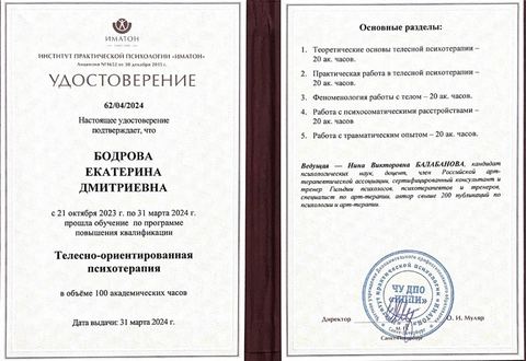 Диплом / сертификат 4