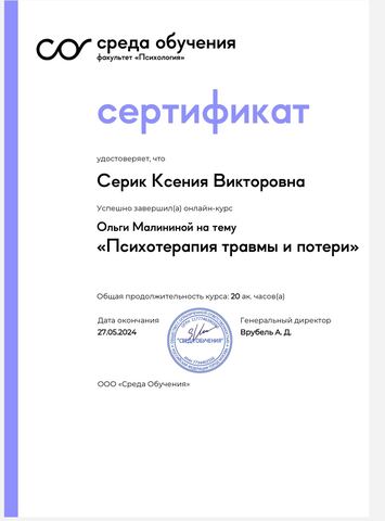 Диплом / сертификат 6