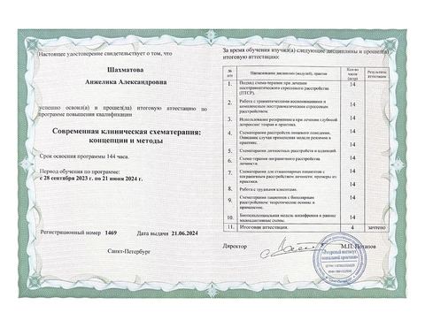 Диплом / сертификат 3