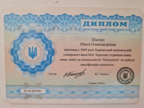 Диплом / сертификат 2