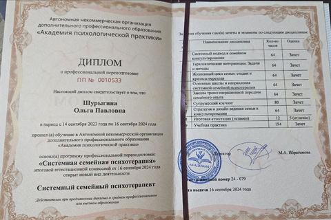 Диплом / сертификат 4