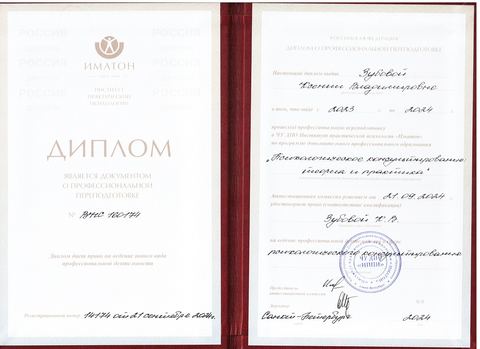 Диплом / сертификат 2